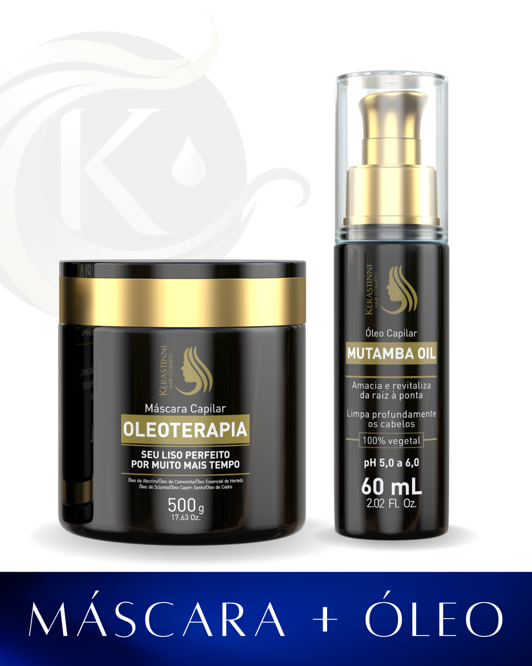 Mascara Óleoterapia + Óleo de Mutamba